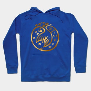 Mermaid Fin Golden Gradient 1 Hoodie